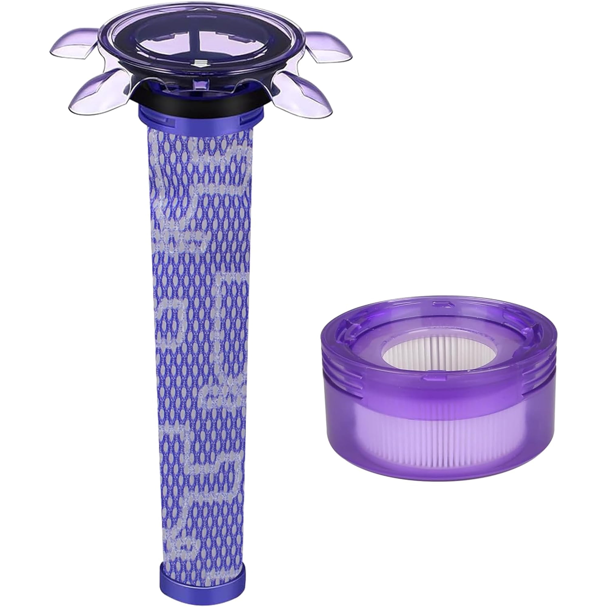 Upgraded Filter Replacement Kit Compatible with Dy*son V8 New Version SV25 / V8 Animal Extra 405901-01/ V7 New Model SV37 Vacuum Part # 965661-05 & 967478-05