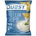 thumbnail image 5 of Quest Tortilla Style Protein Chips with 19g of Protein, Ranch Flavor, 1.1 Oz Bags, 8 Count, 5 of 11