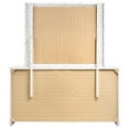 thumbnail image 6 of Pemberly Row Modern 6-drawer Wood Dresser with Mirror Glossy White, 6 of 12
