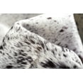 thumbnail image 2 of Natural Kobe Cowhide Rug | S & p white/brown | 6'x7', 2 of 4