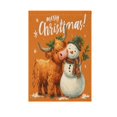 thumbnail image 6 of Birthday Party Garden Flags Outdoor Patio Decoration Flags 28x40in Christmas Snowman and Cute Yak, 6 of 6