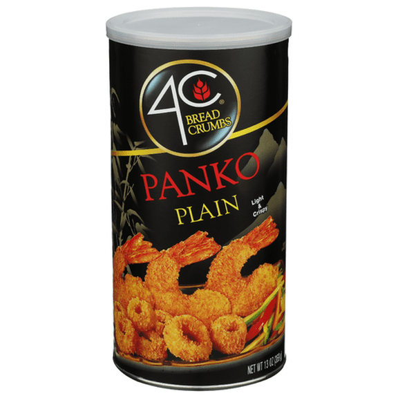 (Pack Of 6) 4C Foods Bread Crumbs Panko Plain 13 Oz