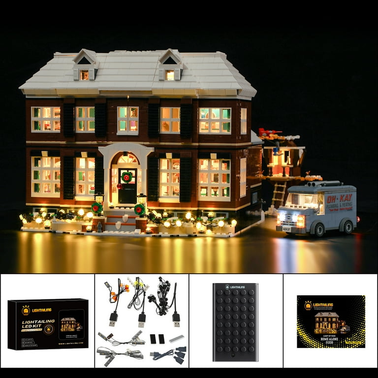 LIGHTAILING Led Lighting Kit for Legos Ideas Home Alone 21330