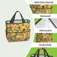 thumbnail image 4 of SunFlowers Garden Tools Bag, Water-proof Oxford Garden Tote Home Organizer Gardening Tool Bag Kit Holder with 8 Pockets for Indoor and Outdoor Gardening(Tools Not Included), 4 of 6