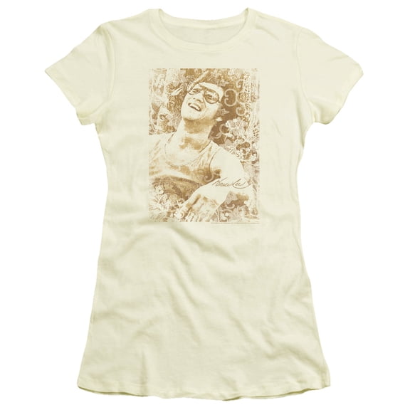 Bruce Lee Freedom S/S Junior Women's T-Shirt Sheer Cream