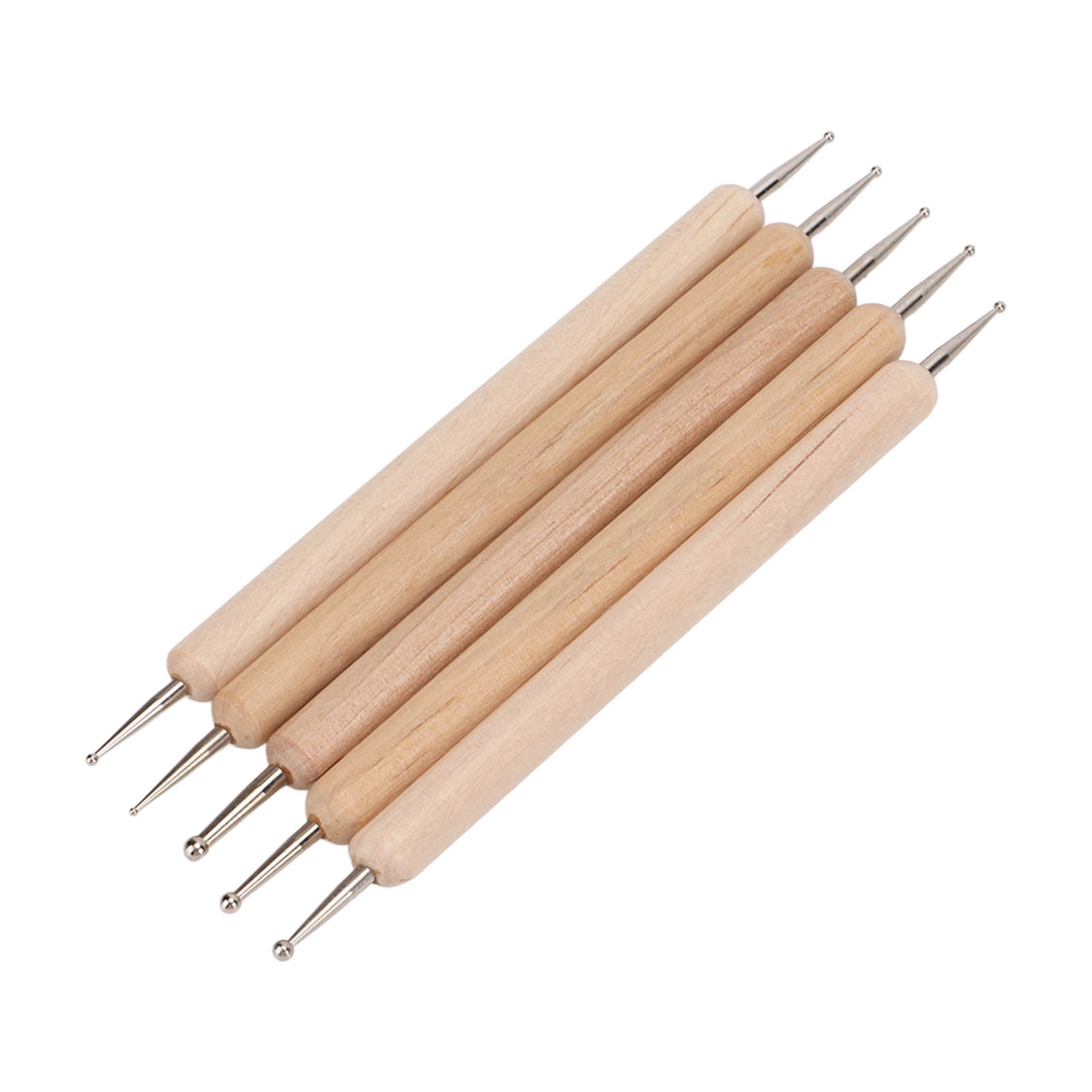 Stylets De Traçage Double Extrémité En Hêtre Et Acier - Outils Polyvalents Pour Peinture, Gravure Et Artisanat - 6