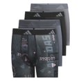thumbnail image 1 of Calzoncillos tipo bóxer adidas Athletic Fit, paquete de 4 unidades, talla M, 1 of 3