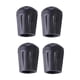 thumbnail image 1 of Fundas para patas de silla de 4 piezas para sillas de comedor, almohadillas de goma de repuesto para proteger Diámetro interior 13 cm, 1 of 9
