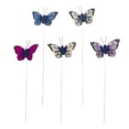 thumbnail image 2 of 12 Packs: 10 ct. (120 total) 2.5" Blue & Purple Feather Butterflies by Ashland, 2 of 2