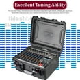 thumbnail image 6 of iMeshbean Professional 8 Channel Mixer With Power Amplifier with USB Drive for PC Recording 48V Phantom Power Stereo DJ Studio Streaming 110-220V, 6 of 10