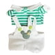 thumbnail image 2 of Pato de peluche de 15 cm, ropa, disfraces, elegante, para niñas y niños, regalo DIY, juego de simulación, suave Verde, 2 of 9