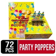 Classic Party Poppers - 72 Ct.