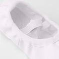 thumbnail image 4 of HAOTAGS Children's Toddler Girls Dance Shoes, Practice Solid Round&nbsp;Toe Soft Sole Shoes for Kids White 32, 4 of 6