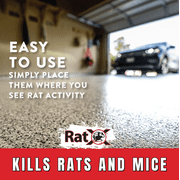 RatX Rodent Killer Bait Pellets for Rats & Mice – Poison Free, Pet Safe Indoor & Outdoor Use Pellets 8 oz. Bag - 620100