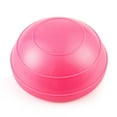 thumbnail image 1 of Pink 16*8cm Inflatable Half-Ball Balance Trainer with Pump - High-Quality PVC Mini Exercise Ball for Yoga, Pilates, Fitness Workouts, Core Strength & Sensory Training - Lightweight 250g Portable, 1 of 6