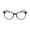 Matte Black, variant on Vintage Oval Clear Glasses Non-Prescription Eyeglasses Frames for Women