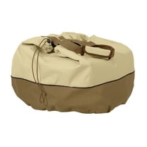 Classic Accessories Veranda™ Round Table Top Grill Cover & Carry Bag - Water Resistant Outdoor Cover (55-973-031501-00)