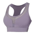 thumbnail image 4 of Everyday Bras for Women Work Out Attire for Women Profit Seamless Sports Bra Sports Bra Cups Athletic Clothes Workout Tops for Women Pack Athletic Wear for Women Yoga Sports Bras for Women Purple M, 4 of 9