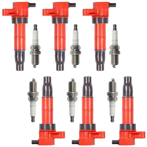 Energy Ignition Coil and NGK Platinum Spark Plug Compatible with 2011-17 Kia Sedona UF546