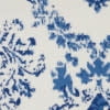 thumbnail image 3 of Nourison Whimsicle Botanical Farmhouse Ivory Navy 8' x round Area Rug, (8' Round), 3 of 9