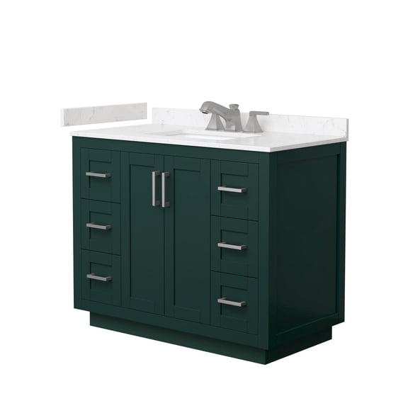 Wyndham Collection Wcf2929-42S-Vca-Us3mxx Miranda 42" Free Standing Single Basin Vanity