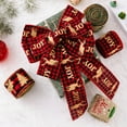 thumbnail image 4 of HBFAGFB Christmas Decorations Party Home Decor Cartoon Stickers Burlap Webbing Decorations G, 4 of 4