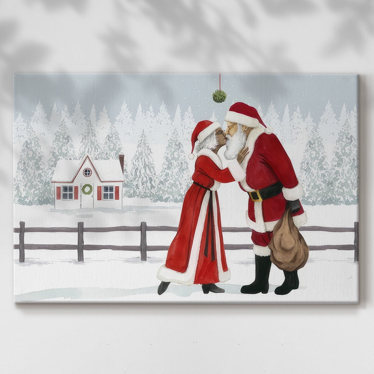 Christmas Love Collection A- Gallery Wrapped Canvas