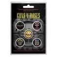 thumbnail image 1 of Guns N Roses Badge Logo (Lot de 5), 1 of 1