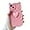 Pink, variant on Love Heart Cute Bear Wave Solid Color Frosted Soft Case Compatible with iPhone Case (iPhone 12,Rose Red)