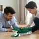 thumbnail image 2 of Camión de dinosaurios de juguete para niños. Se transforma con un circuito de pistas. Transportador de dinosaurios definitivo para la ciudad con 6 vagones. Regalo de cumpleaños para niños de 3 a 8 año, 2 of 6