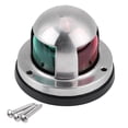 thumbnail image 1 of Marine Boat 12V Stainless Steel Red&Green LED Navigation Signal Light Lamp Yacht Accessory, 1 of 14