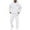 White, variant on Men's Tracksuits 2 Piece Set Classic Solid Color Casual Hoodie Sweatshirt and Joggers Sweatpants Sets Running Fall Winter Long Sleeve Sport Suit with Pocket