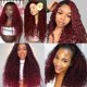thumbnail image 2 of Hair Bundles DiexRlamx Burgundy Ombre rojo rizado 35-45 cm 300 g, 2 of 6