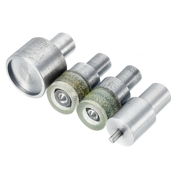 Snap Buttons Die Set, Electric Snap Press Machine Setter for 201# Fasteners Buttons 20mm Dia