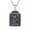 Acala Buddha, variant on Men's Stainless Steel Chinese Zodiac Buddha Pendant Necklace Buddhist Amulet Patron Saint Jewelry with Chain Mahasthamaprapta Buddha