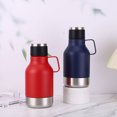 thumbnail image 4 of relayinert Bouilloire en Acier Inoxydable Grande Capacité pour Animaux de Compagnie Chien Hydratée Toute la Journée Pot en Acier Inoxydable Rouge, 4 of 6