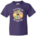 thumbnail image 3 of Inktastic I'm Just Here for the King Cake Youth T-Shirt, 3 of 5