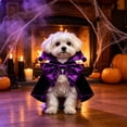 thumbnail image 5 of Halloween Pet Cute Festival Cos Clothing for Dogs and Cats Light Soft Cozy Holiday Dress Up Outfit Adjustable Size Pet Party Photo Prop Trick, 5 of 7