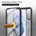 thumbnail image 5 of TECH CIRCLE For Galaxy A72 Case with Built-in Screen Protector,Full Protection Rugged Drop Shockproof Rubber Hybrid Anti-Scratch Crystal Clear Phone Case for Samsung Galaxy A72 4G/5G 6.7 2021,Darkblue, 5 of 7
