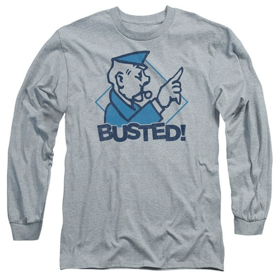 Monopoly - Busted - Long Sleeve Shirt - Large