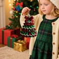 thumbnail image 6 of YWIYIUD 5IN DIY Crochet Christmas Tree Kit, Handmade Holiday Decoration Set, Christmas Crochet Kit for Beginners, Christmas Party Crochet Decorations,Holiday Craft Kit, 6 of 9