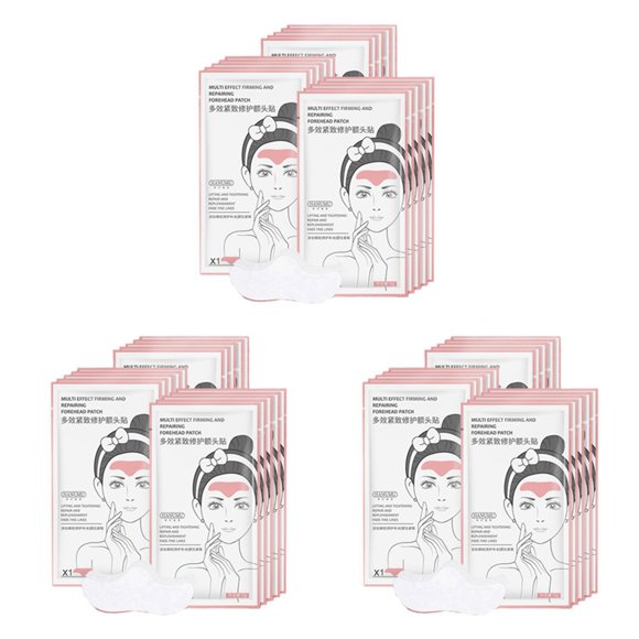 15Pcs Mask Forehead Line Patch Anti-Wrinkle Stickers Frown Lines Anti-Aging Lifting Moisturizing Patches