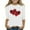 White, variant on Riecok Girls T Shirts Valentine's Day Crewneck 3/4 Sleeve Tops Lightweight Blouses Heart Print Dressy Summer Tees