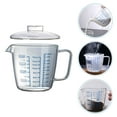 thumbnail image 3 of 1PC Home Measuring Glass with Glass Lid Heat-resistant Glass Measuring Cup, 3 of 9