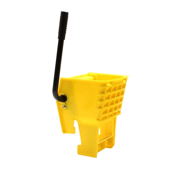 TrueCraftware- 36 qt. Yellow Mop Wringer- Pail/Mop Bucket Side-Press Replacement Wringer Household Portable Mop Bucket Wringer Ideal for Household and Public Places Floor