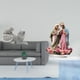 thumbnail image 2 of Adorno de mesa de acrílico con forma de gato, escultura decorativa única de arte animal para dormitorio, sala de estar, oficina, regalo de vacaciones,, 2 of 8