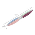 thumbnail image 2 of CTIRCHIU 12Pack Hexagonal Files Manicure Fingernail Buffer Multi Color ABS Material, 2 of 6