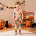 thumbnail image 5 of Nwiuh Pajamas Set 2 Piece Long Sleeve Top with Pants Soft Pjs Set Cute Sleepwear(Red,8-9 Years), 5 of 9