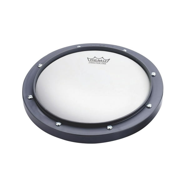 Practice Pad™ - Tunable, Grey, Ambassador® Coated Drumhead, 8"