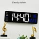 thumbnail image 5 of reloj de pantalla grande de la función de 16 pulgadas, reloj digital, reloj de pared simple de la sala de estar, 5 of 5
